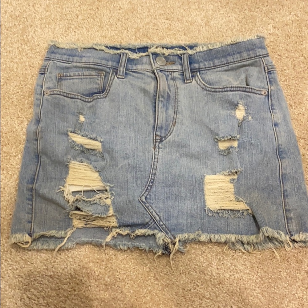Jean skirt